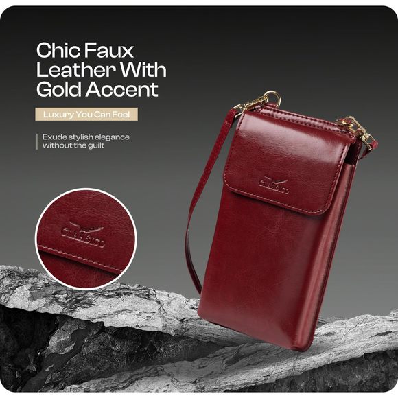 Crossbody Phone Purse Rfid Phone Case Wallet W/Magnetic Closure :) - Picture 7 of 8